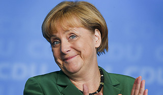 Меркель выиграла выборы в парламент Меркель выиграла выборы в парламент