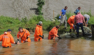 Гребень паводка на Амуре ушел в море Гребень паводка на Амуре ушел в море