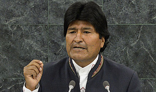 Моралес: США угрожают странам с нефтью Моралес: США угрожают странам с нефтью