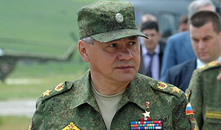 Шойгу отменит военные учения Шойгу отменит военные учения