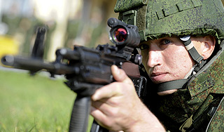 Российских солдат будут готовить пейнтболом Российских солдат будут готовить пейнтболом