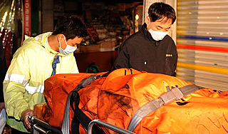 В Японии 10 человек сгорели в больнице В Японии 10 человек сгорели в больнице