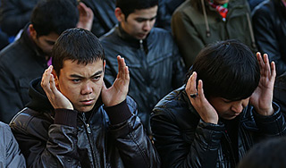 Мусульмане отметили Курбан-байрам Мусульмане отметили Курбан-байрам