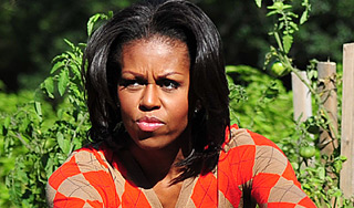 Мишель Обама забросила огород из-за кризиса Мишель Обама забросила огород из-за кризиса