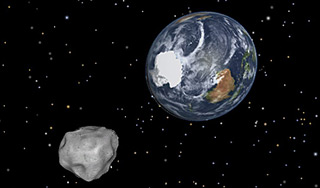 К Земле несется 400-метровый астероид К Земле несется 400-метровый астероид
