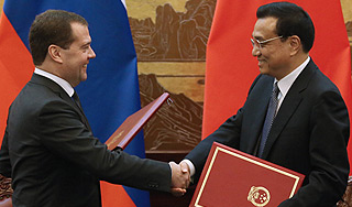 Россия и КНР договорились о поставках газа Россия и КНР договорились о поставках газа