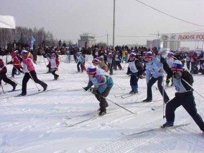 7 тысяч брянцев встали на "Лыжню России" Лыжня России