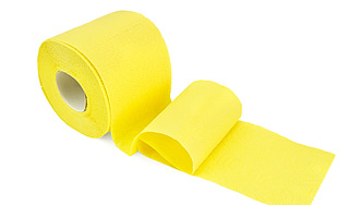 Туалетную бумагу сделали из золота Туалетную бумагу сделали из золота