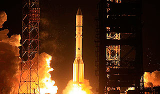 Россия вывела на орбиту спутник США Россия вывела на орбиту спутник США