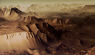 Астрономы показали 3D-карту Марса Астрономы показали 3D-карту Марса