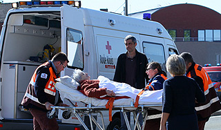 В порту Антверпена разлились химикаты В порту Антверпена разлились химикаты