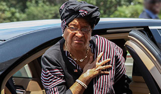 В кортеже лидера Либерии везли наркотики В кортеже лидера Либерии везли наркотики