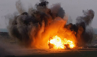 На военной базе в США прогремел взрыв На военной базе в США прогремел взрыв