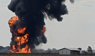 В Техасе прогремел взрыв на газопроводе В Техасе прогремел взрыв на газопроводе