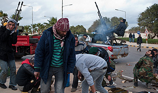 В Ливии расстреляли демонстрантов В Ливии расстреляли демонстрантов