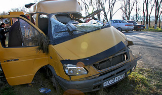 "Газель" с призывниками влетела в грузовик "Газель" с призывниками влетела в грузовик