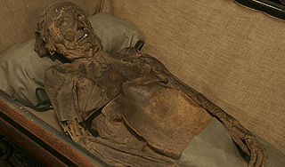 В гробницах нашли мумифицированное мясо В гробницах нашли мумифицированное мясо