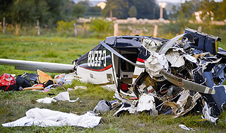Легкомоторный самолет разбился во Франции Легкомоторный самолет разбился во Франции