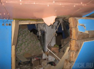 В Дятьковском районе рухнула стена дома