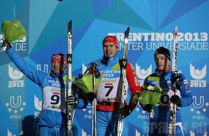 Брянский лыжник Максим Ковалев завоевал золото Универсиады-2013 Фото: www.universiadetrentino.org