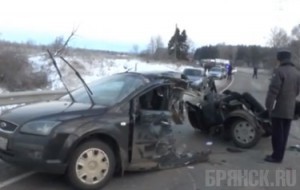 Мать с ребенком погибли в крупном ДТП в Выгоничском районе