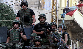 Ливанская армия приведена в боеготовность Ливанская армия приведена в боеготовность