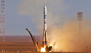 Новейший "Союз" успешно oтправили в космос Новейший "Союз" успешно oтправили в космос