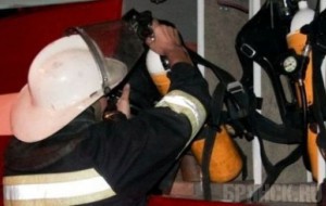 В Брянске горел склад на заводе силикатного кирпича