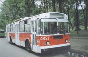 Новый транспорт для Брянска Троллейбус ЗиУ-682