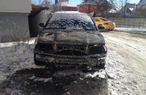 Хозяин «Шкоды» вышел прогреть авто и лишился его Фото: Группа "Типичный Брянск"