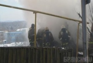 В Брянске при пожаре погибли люди