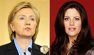 Клинтон считала Левински психованной Клинтон считала Левински психованной