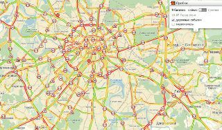 Снегопад парализовал движение в Москве Снегопад парализовал движение в Москве