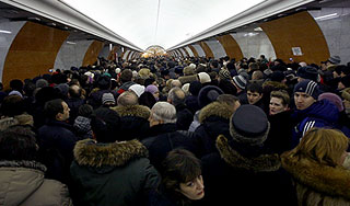 На "фиолетовой" ветке метро встали поезда На "фиолетовой" ветке метро встали поезда