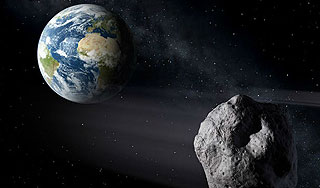Земля избежала столкновения с астероидом Земля избежала столкновения с астероидом