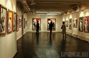 Три художника проведут в Брянске выставку «Трое независимых» Фото: экспозиция А. Васильева на московской выставке