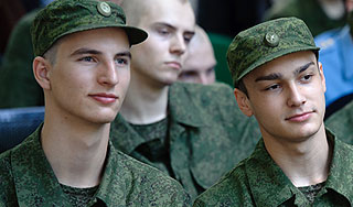 Призывники смогут выбрать срок службы Призывники смогут выбрать срок службы