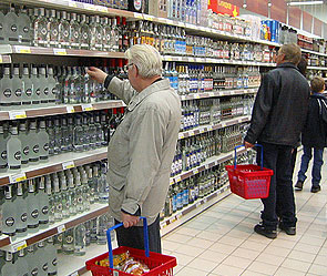 В России подорожает крепкий алкоголь В России подорожает крепкий алкоголь