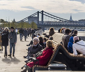 В России теплеет быстрее обычного В России теплеет быстрее обычного