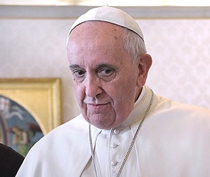 Папа Римский выругался перед верующими Папа Римский выругался перед верующими