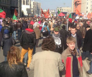 В Москве проходит "Марш правды" В Москве проходит "Марш правды"