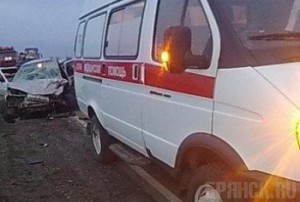 ДТП в Сухиничском районе унесло жизни двух жителей Брянска Фото:МЧС по Калужской области