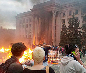 Трагедия в Одессе шокировала мир Трагедия в Одессе шокировала мир