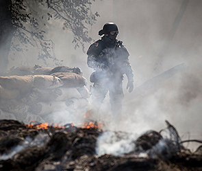 В Славянске и Краматорске идут бои В Славянске и Краматорске идут бои