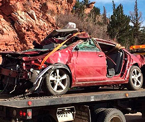 Американку заперло в машине на шесть дней Американку заперло в машине на шесть дней