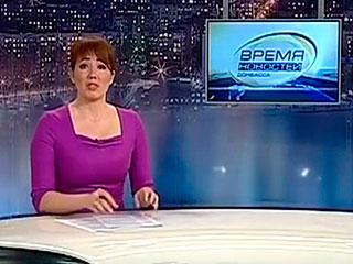 Песня донецких детей растрогала ведущую Песня донецких детей растрогала ведущую