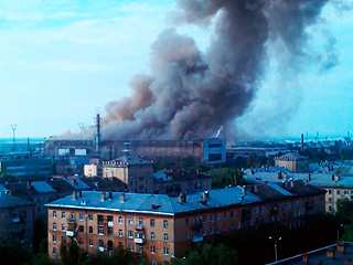 На заводе "Красный Октябрь" прогремел взрыв На заводе "Красный Октябрь" прогремел взрыв
