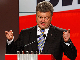 Порошенко призвал прекратить огонь Порошенко призвал прекратить огонь