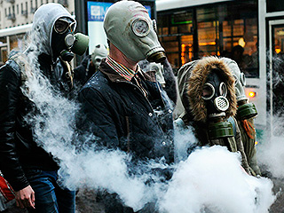 Под Славянском заметили химоружие Под Славянском заметили химоружие