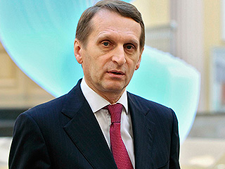 Нарышкин обвинил Украину в аннексии Крыма Нарышкин обвинил Украину в аннексии Крыма